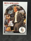 1990-91 NBA Hoops - Rick Adelman #326 In person on card Autograph