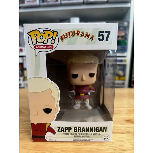VAULTED Zapp Brannigan Futurama Funko Pop 57 Animation Television TV Sci-Fi Show