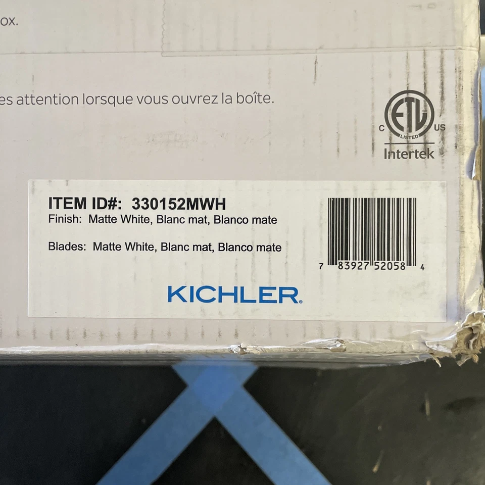 Kichler Lighting 330152MWH Sola - Ceiling Fan with Light Kit - Image 2 of 4