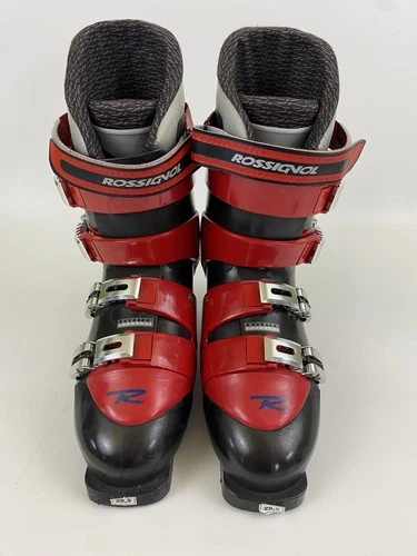 Rossignol Energy STX Ski Boots Size 28.5 Mondopoint Red Black