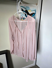 Old Navy Womens Plus Size 18 Pink Polka Dot S...