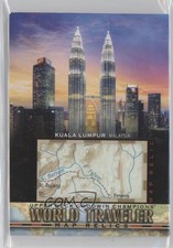 2021 Goodwin Champions World Traveler Map Relics Kuala Lumpur Malaysia 1b8