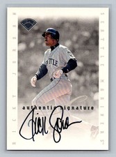 1996 Leaf Signature Series Signatures Update Ricky Jordan Auto Seattle Mariners