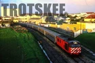 35mm Slide CP Portugal Railways Diesel Loco 1805 Evora 2001 Portuguese