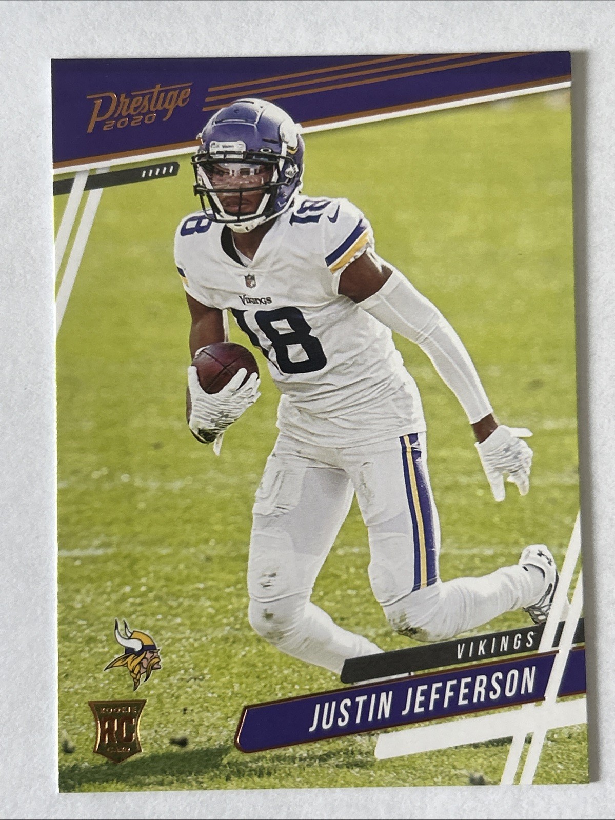 2020 Panini Chronicles - Prestige Rookies Update Justin Jefferson #317 (RC)