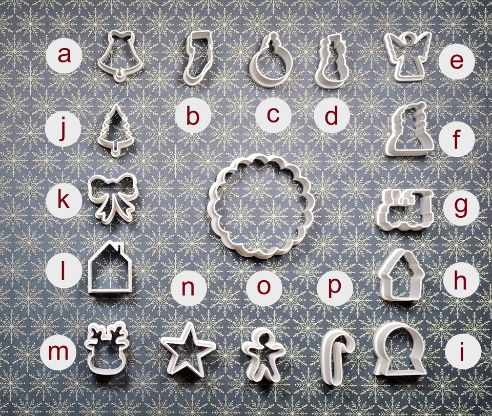 Ausstechförmchen Terrassenplätzchen Kekse Gebäck Plätzchen Backen Fondant - Bild 2 von 2