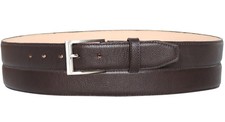 Silverton Men Genuine Leather Western Belt Brown Cowboy Work Ranch