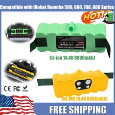 14.4V Battery For iRobot Roomba 500 600 700 800 595 620 630 650 660 790 780