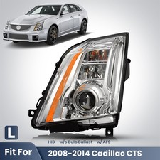Hidxenon Headlight 2008-2014 Cadillac Cts W Led Drl W Afs Left Driver Side