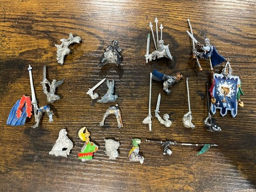 Bretonnia OOP Metal Lot Warhammer Fantasy Louen Leoncouer Repanse Green Knight
