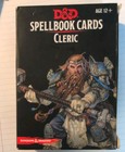 Dungeons & Dragons: 153pc SPELLBOOK CARDS CLERIC (Laminated Cards, 12+, 2018)