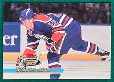 Steven Rice - 1993-94 Topps Stadium Club #446 - Edmonton Oilers Hockey Card