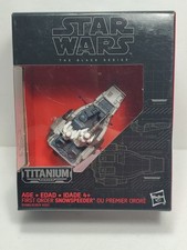 Star Wars Titanium Black Series First Order SNOWSPEEDER  11 b13