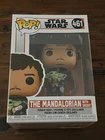 FUNKO Pop Vinyl THE MANDALORIAN with GROGU #461 Figure C9+ Vaulted