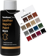 Furniture Clinic Leather Repair Paint | 2-In-1 Seal and Color | Use on Scratches