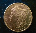 Morgan Silver Dollar 1883-CC Carson City Near PL