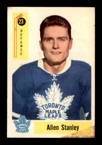 Allan Stanley #23 1958 Parkhurst card