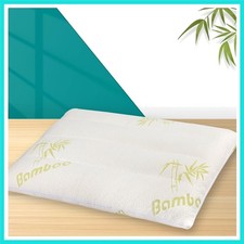 Ultra Flat Small Pillow for Sleeping, 18x13 in Small Pillow for Travel 7D Hig...