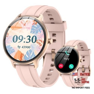 Smart Watch for Men Women(Answer/Make Calls), Smartwatch Built-in AI Deep Pink