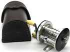 J.A. Coxe Coronet 25 Fishing Reel with Original Leather Case — photo 2