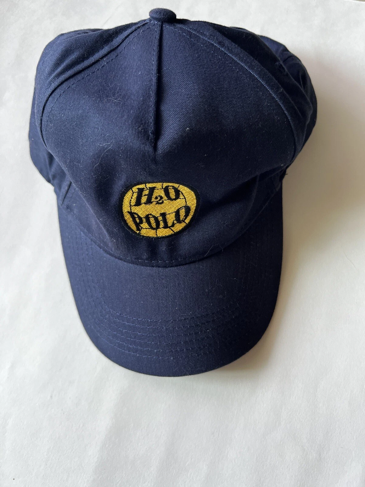 Faced Harriton Hat Tan Adjustable Hook & Loop RN#108030 Nautical Logo H20 polo