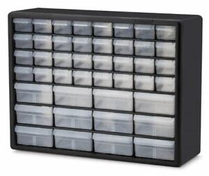 Small Parts Storage Cabinet Drawer Bin Organizer Box 44 Drawers