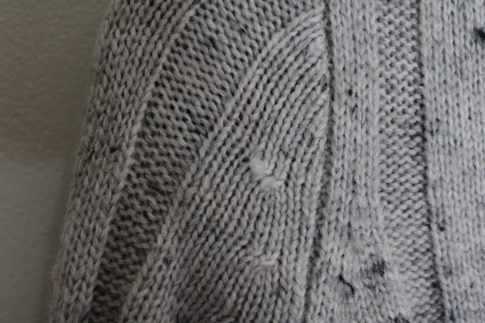 Vestido Suéter Acanalado MADEWELL Talla Pequeña Gris Cálido Cómodo Acogedor Moderno Foto 4 de 4