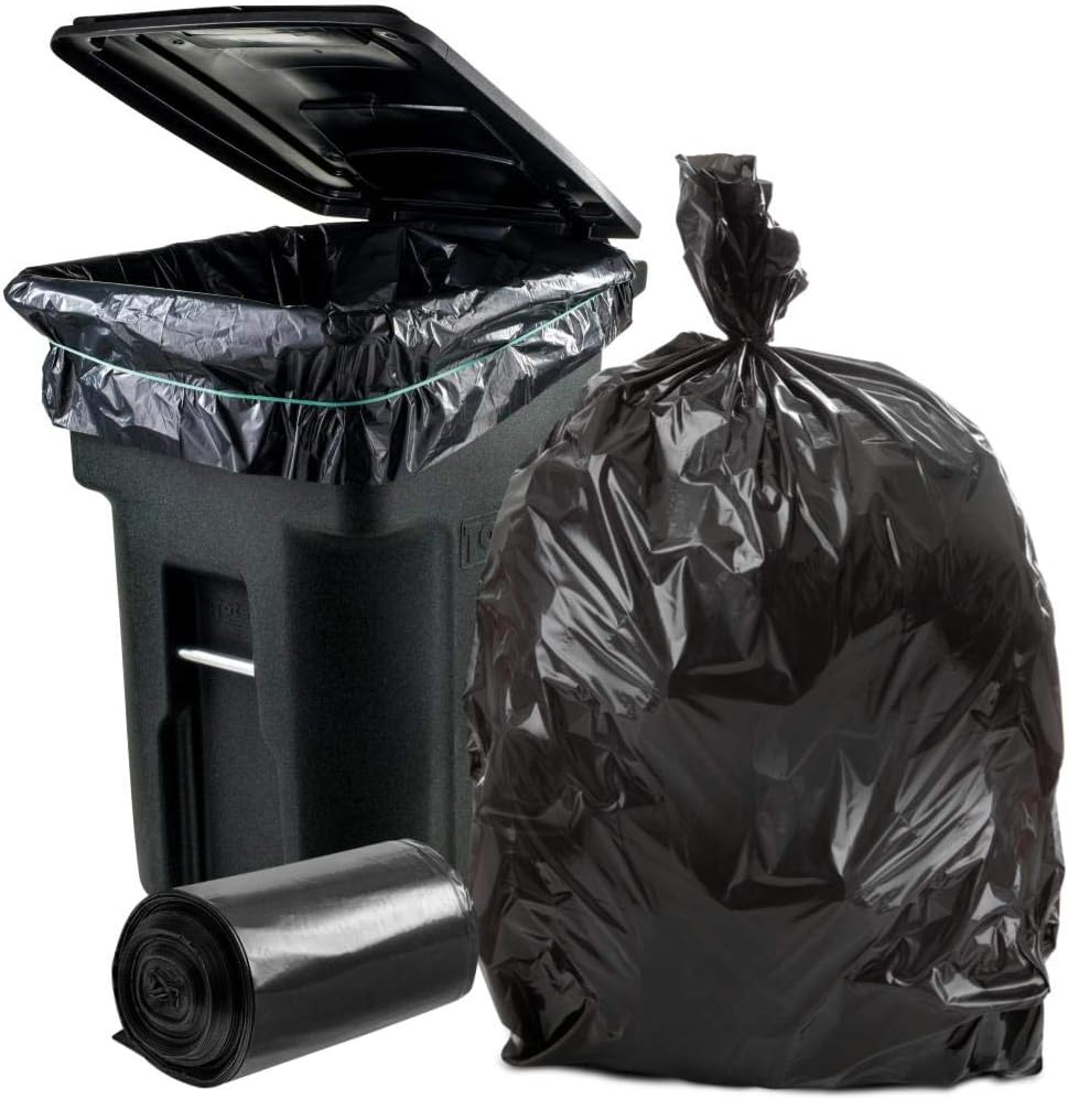 Big Black Trash Bags Heavy Duty Extra Large Trash Bags Heavy