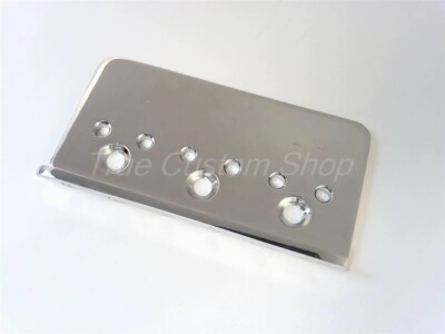 True Custom Shop  Chrome Fender  Mexican Standard 2-3/16'' Hardtail Bridge Plate