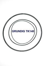 COURROIES SET GRUNDIG TK140 MAGNETOPHONE A BANDE EXTRA FORT NEUF FABRIQUE TK 140