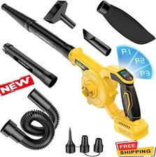 Cordless Rechargeable Leaf Blower Battery and Charger Included Livo...