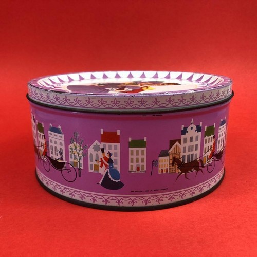Vintage Quality Street Christmas Chocolates Medium Tin Container Box 1970s 1980s - Picture 4 of 6