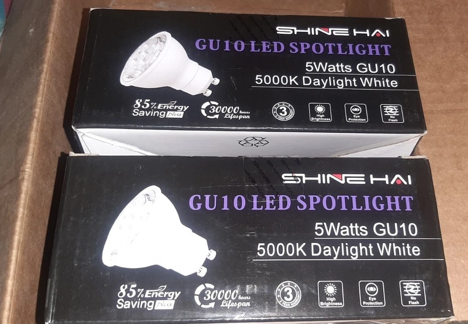 Gu10 led light bulbs 5WATTS 12 PACK - Image 2 of 4