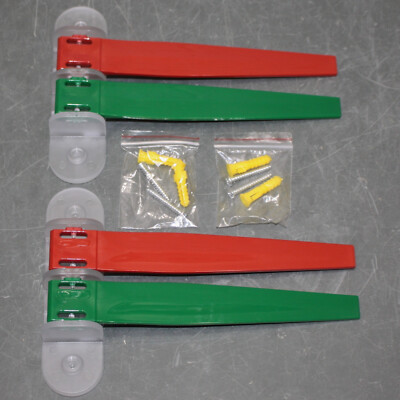 (2) Room Status Signaling Flags 3WHJ1, 2 Flag Colors - Red & Green | eBay