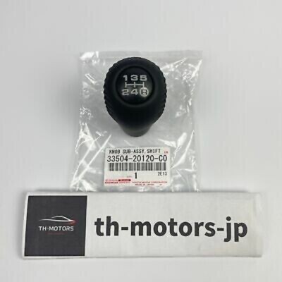 Toyota Genuine 5 Speed Manual reather Shift Knob Surf Hilux Prado 33504-20120-C0