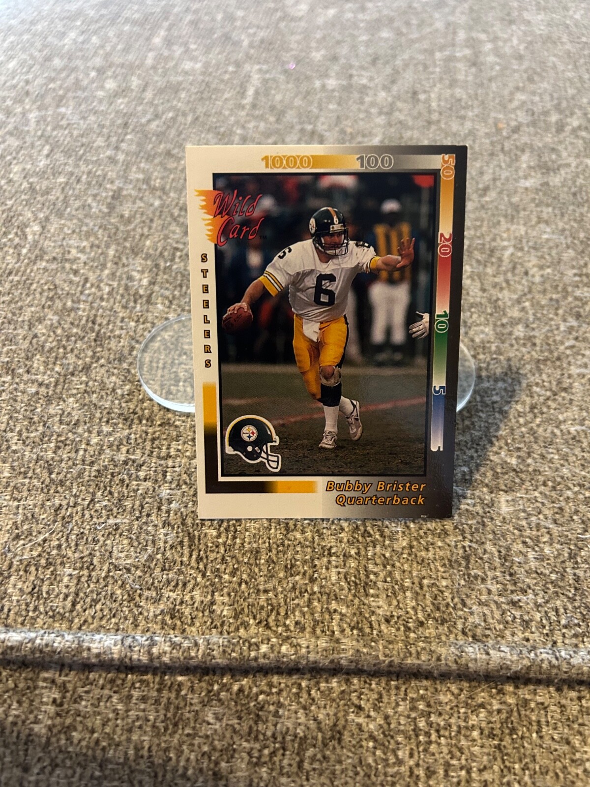 1992 Wild Card #197 Bubby Brister