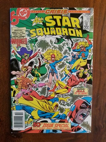All-Star Squadron #50 1985 Crisis Crossover Comic