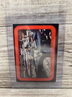1977 20th Century Fox Film X WING FIGHTERS #18 Star Wars Sticker
