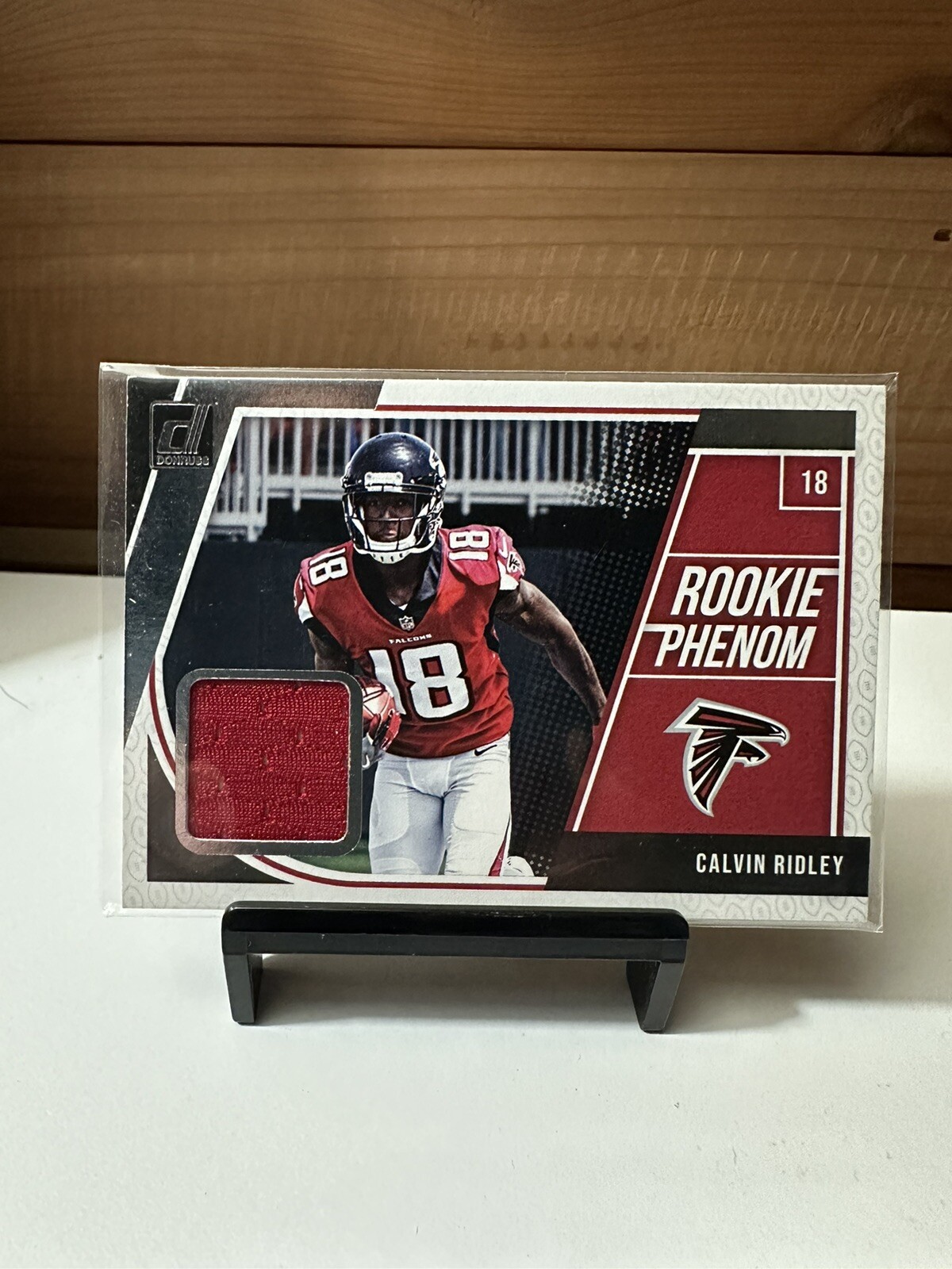 Calvin Ridley 2018 Donruss Rookie Phenom Patch Atlanta Falcons
