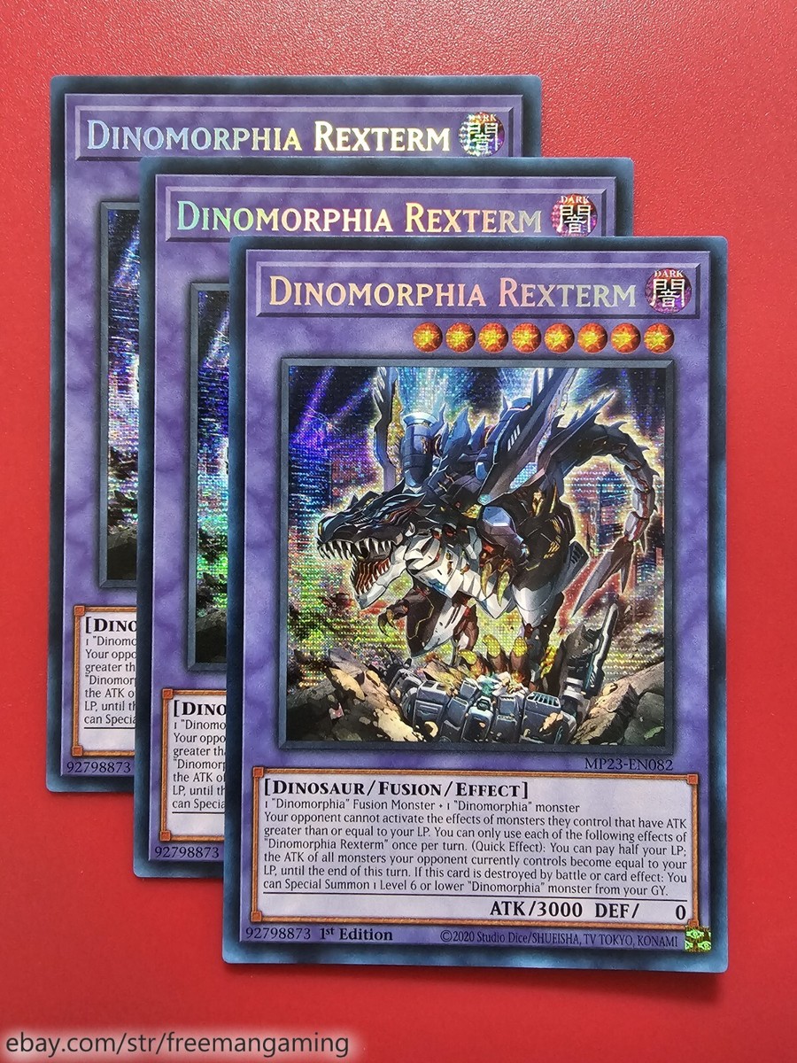 Yugioh Dinomorphia Deck 49 Card Rexterm Therizia Intact Budget Tournament Ready Yugioh Dinomorphia Deck 49 Card Rexterm Therizia Intact Budget Tournament Ready