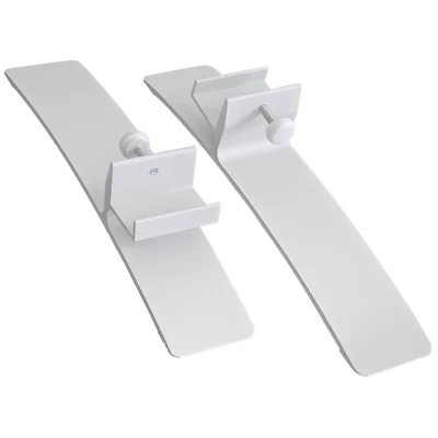 DOCTOR-SAN.EU Standfüße Standfuß Infrarotheizplatte Infrarotheizer Heizplatte Heizpaneel 1Paar