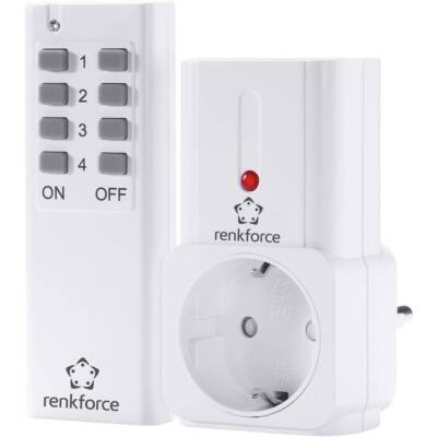 Renkforce Steckdosen-Set 2teilig Innenbereich 2000 W