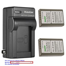 Kastar Battery AC Wall Charger for Olympus BLN-1 BLN1 OM-D