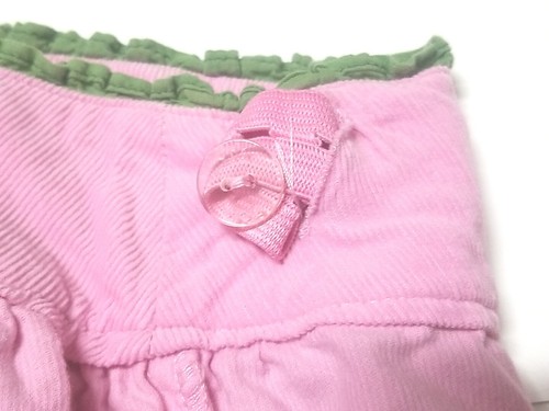 Cute Girls Pink Skirt Girls Corduroy Adjustable Waist Size 8 EPK KIDS - Picture 8 of 10