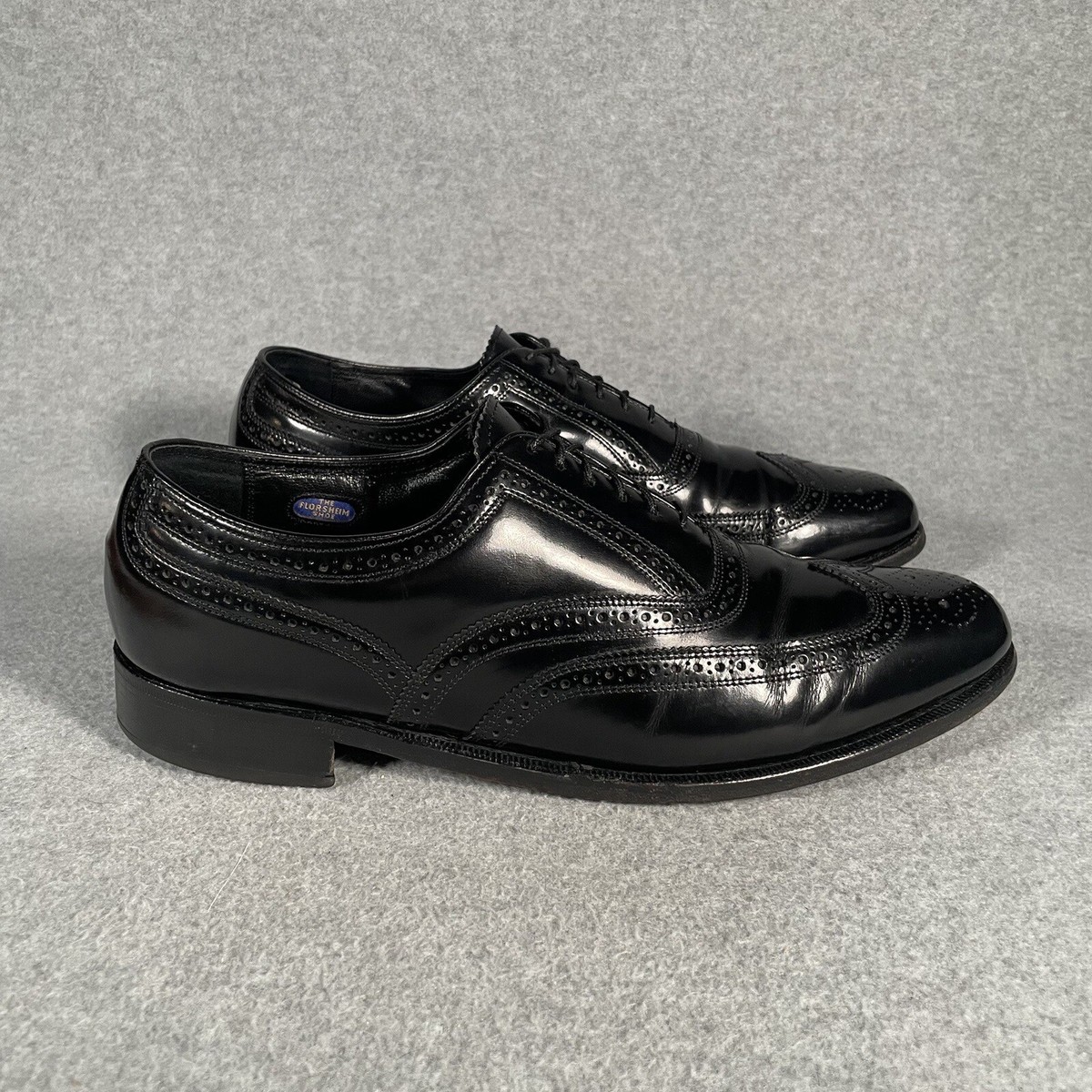 Shoe Florsheim Black Wingtips Florsheim Men's Midtown Wing Tip