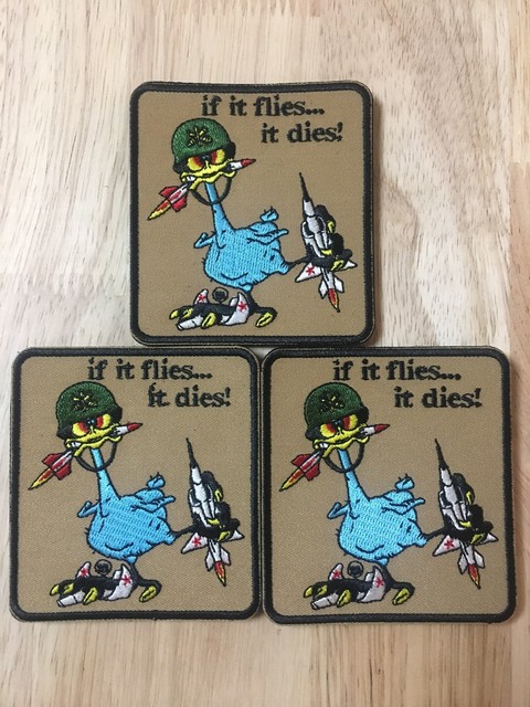 Movie Inspired Tactical Patch "Bug Stomper" Nose Art Morale Patch - Aliens Movie Inspired, Tactical Hook & Loop Swiss Army Red Tactical Collectible Folding Knives