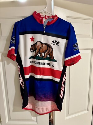 Maillot Cycliste Vintage Voler California Republic 1998 - Taille M - Homme