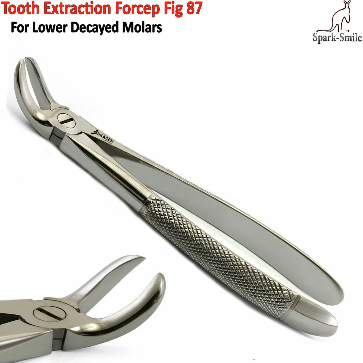 Dental Tooth Extraction Forceps Kit – Stainless Steel Surgical Set For Upper & Lower Molars