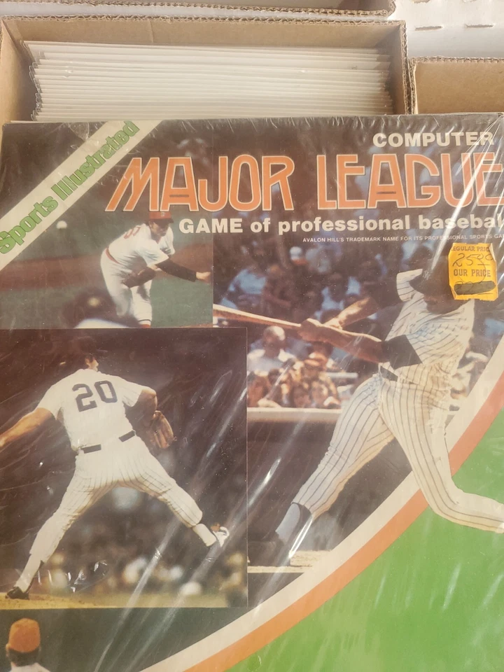 SEALED Major League Pro Baseball by Avalon Hill Micro-Computer Games for TRS-80 - Image 2 of 4