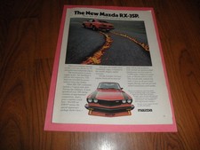MAZDA RX-3SP  PROMO AD-""-1977-Original Magazine Print